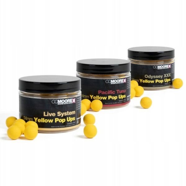 CC Moore Live System Yellow Pop Ups 14mm - Imagen 3