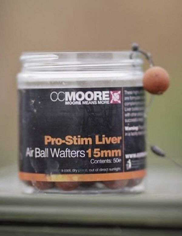 CC Moore Pro-Stim Liver Air Ball Wafters 15mm