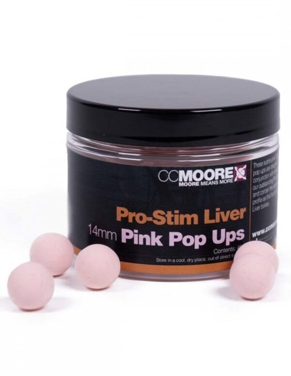 CC Moore Pro-Stim Liver Pink Pop Ups 14mm