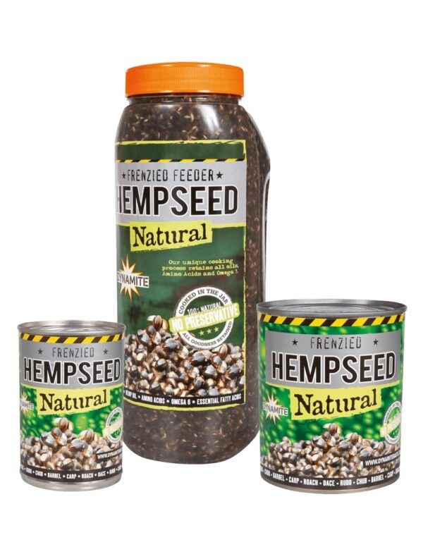 Dynamite Baits Frenzied Hempseed Natural 350gr - Imagen 2