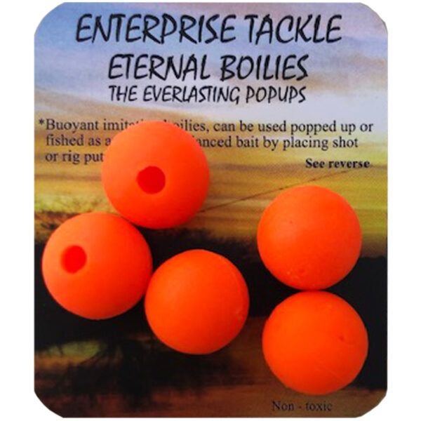 Enterprise Tackle Eternal Boilies Naranja Fluoro 15mm - Imagen 3