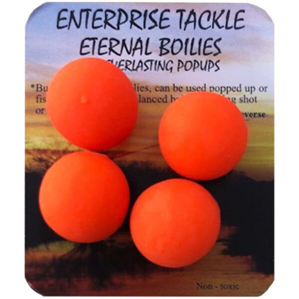 Enterprise Tackle Eternal Boilies Naranja Fluoro 18mm