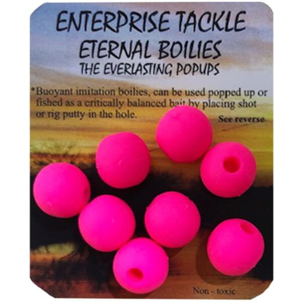 Enterprise Tackle Eternal Boilies Rosa Fluoro 12mm