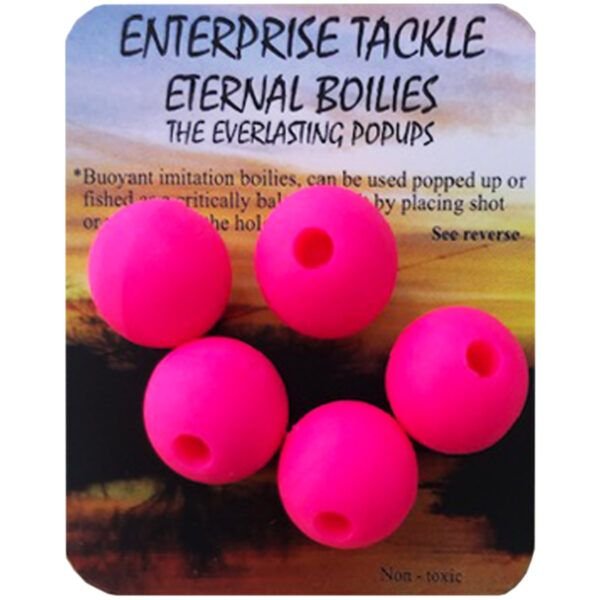 Enterprise Tackle Eternal Boilies Rosa Fluoro 15mm