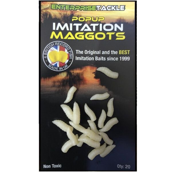 Enterprise Tackle Imitation Maggots Blanco