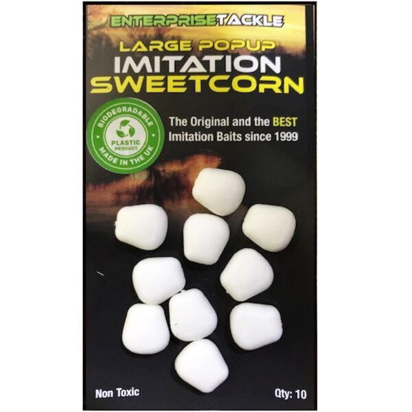 Enterprise Tackle Large Pop Up Sweetcorn Blanco - Imagen 3