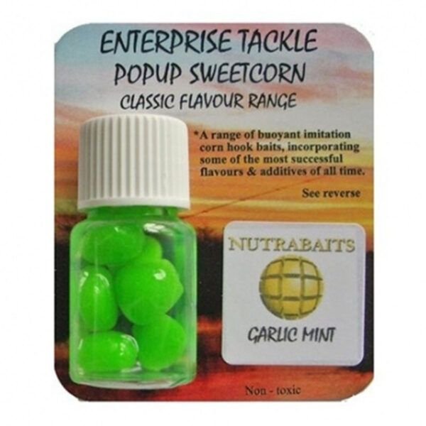 Enterprise Tackle Pop Up Sweetcorn Nutrabaits (Garlic Mint)