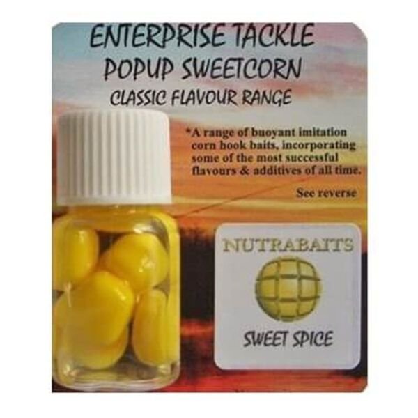 Enterprise Tackle Pop Up Sweetcorn Nutrabaits (Sweet Spice)