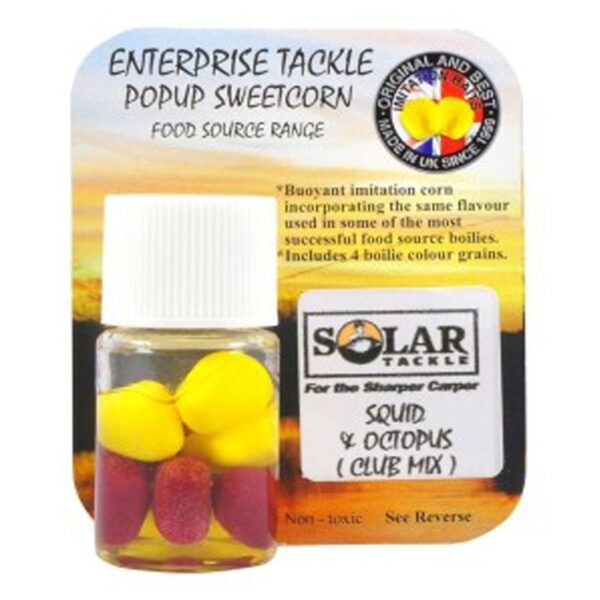 Enterprise Tackle Pop Up Sweetcorn Solar (Squid & Octopus)