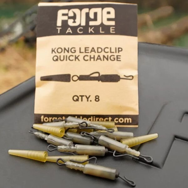 Forge Tackle Kong Leadclip QC Complete (8 unidades)