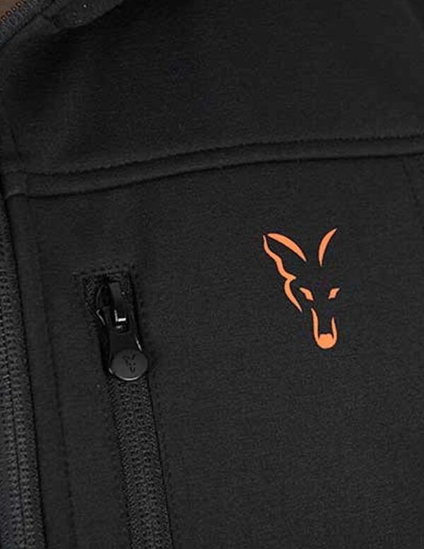 Fox Collection Soft Shell Jacket Black/Orange (Size 3XL) - Imagen 5