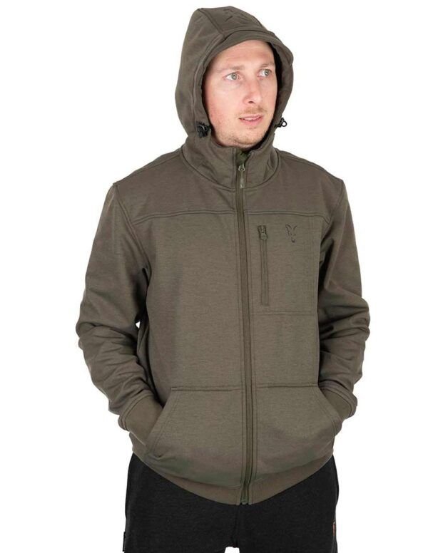 Fox Collection Soft Shell Jacket Green/Black (Size 2XL) - Imagen 2