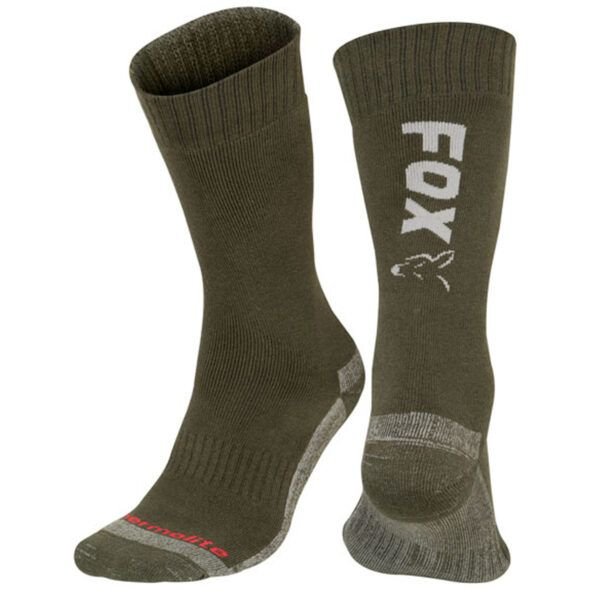 Fox Green/Silver Thermo Sock (Size 6-9 EU40-43) - Imagen 2