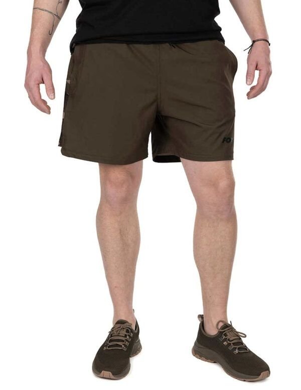 Fox khaki Camo LW Swim Shorts (Size M)