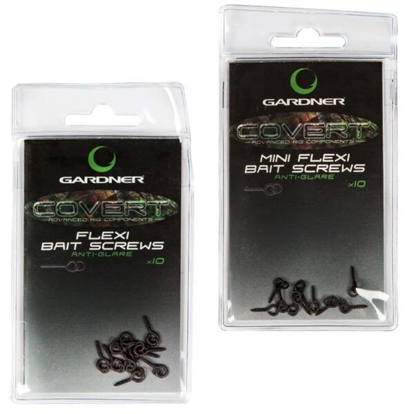 Gardner Covert Mini Flexi Bait Screws Anti Glare (6mm) (10pc) - Imagen 3