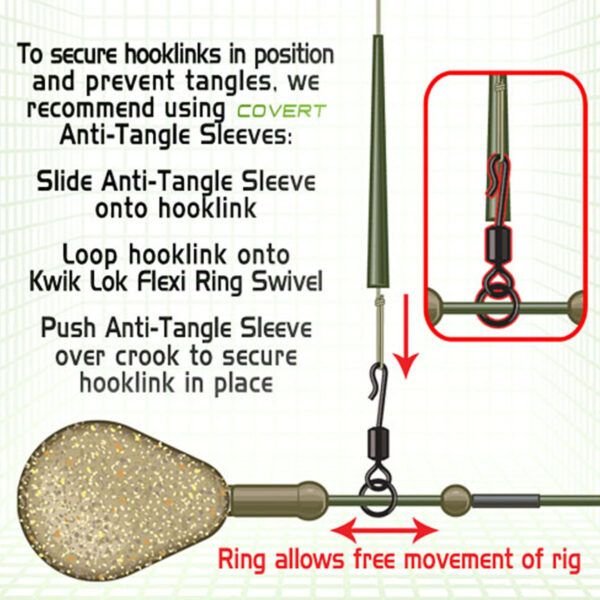 Gardner Flexi Ring Kwik Lok Swivels Nº8 - Imagen 3