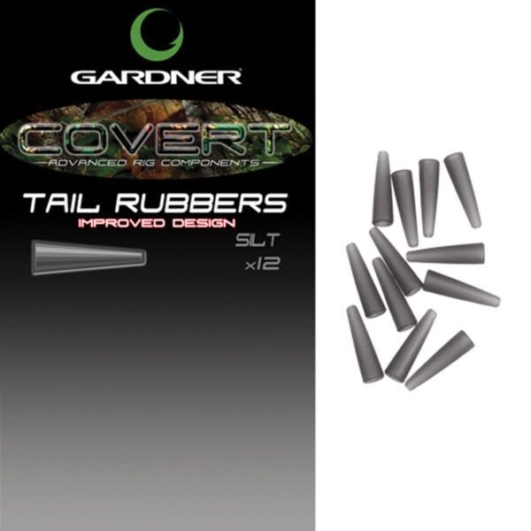 Gardner Tail Rubbers Green (12pc) - Imagen 2