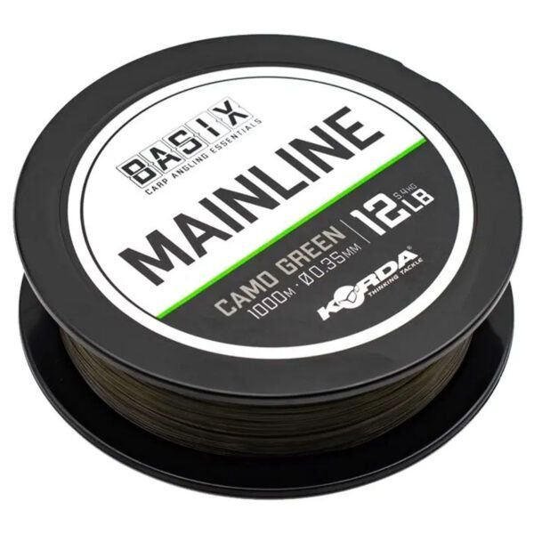 Korda Basix Mainline 12lb / 0.35mm / 1000m - Imagen 2