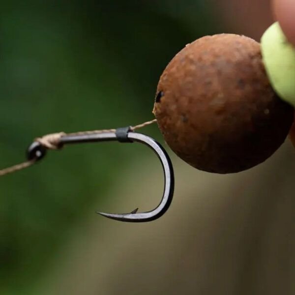 Korda Basix Ready Tied Hair Rigs Wide Gape Size 6 18lb - Imagen 2