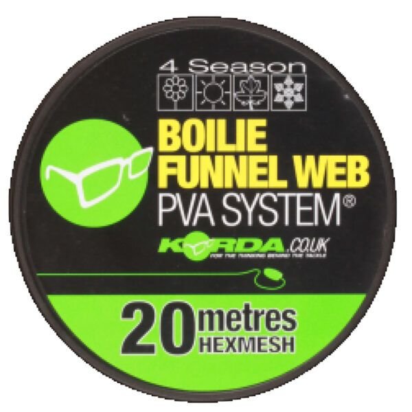 Korda Boilie Funnel Web Hexmesh 20m Refill - Imagen 2