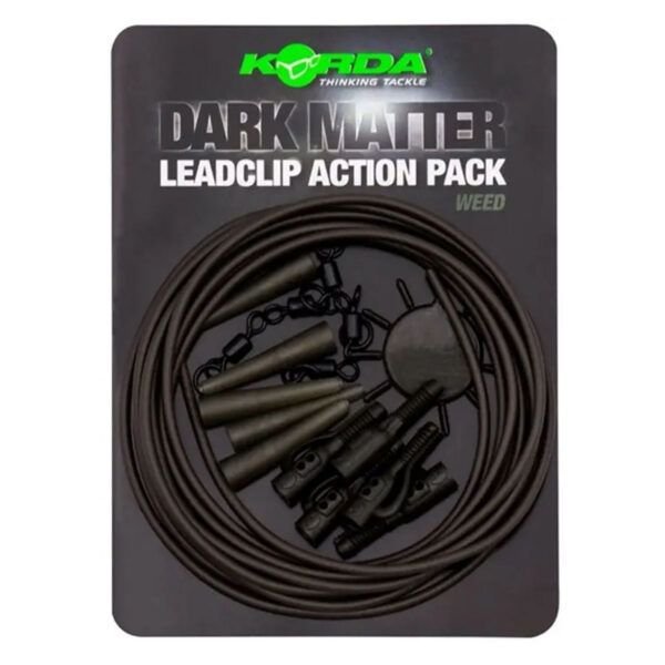 Korda Dark Matter Lead Clip Action Pack Gravel - Imagen 3