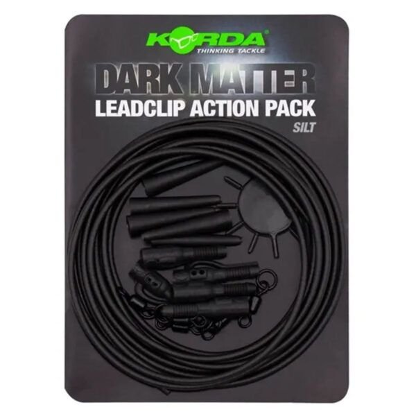 Korda Dark Matter Lead Clip Action Pack Gravel