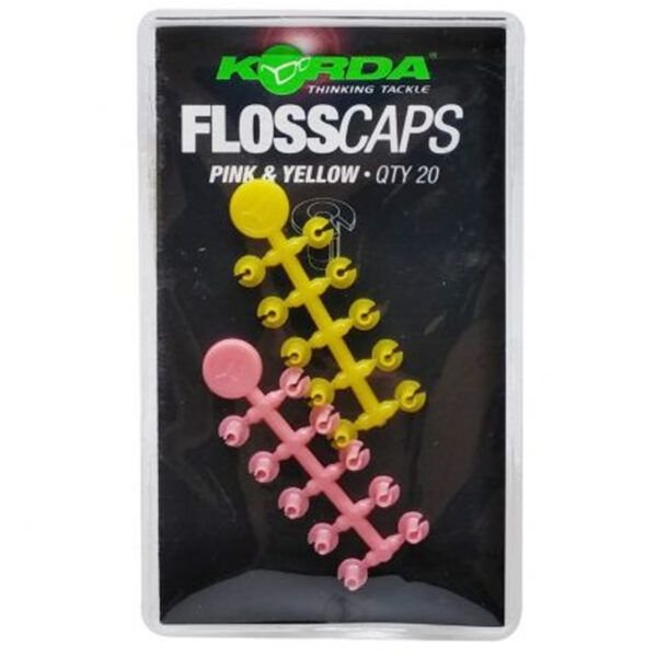 Korda Floss Caps Pink & Yellow - Imagen 4