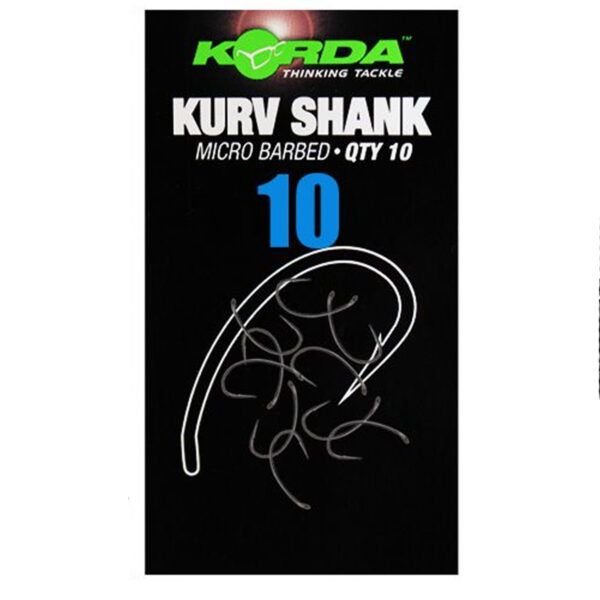 Korda Kurv Shank Nº10 Micro Barbed - Imagen 2