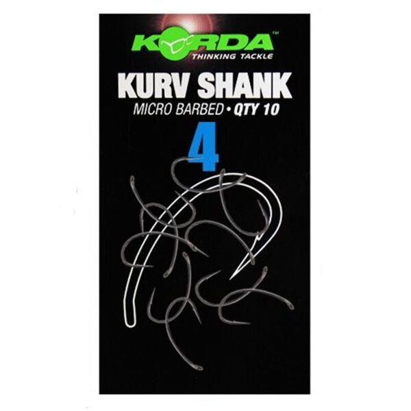 Korda Kurv Shank Nº4 Micro Barbed - Imagen 2