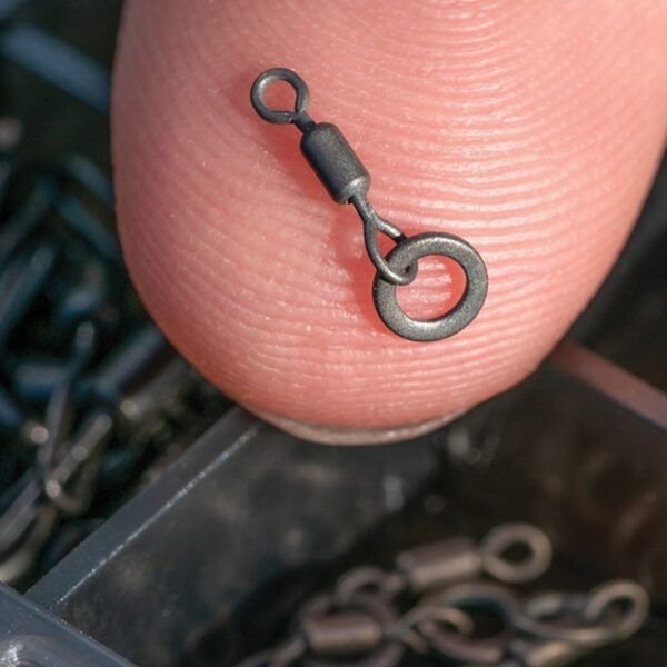 Korda Micro Rig Ring Swivels Medium - Imagen 4