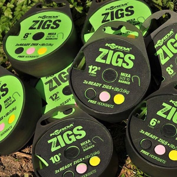 Korda Ready Zigs 10' (Size 10/300cm 3 Zigs En Carrete) - Imagen 2