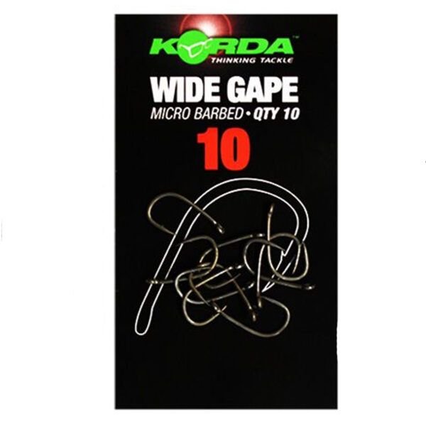 Korda Wide Gape  Nº10 Micro Barbed