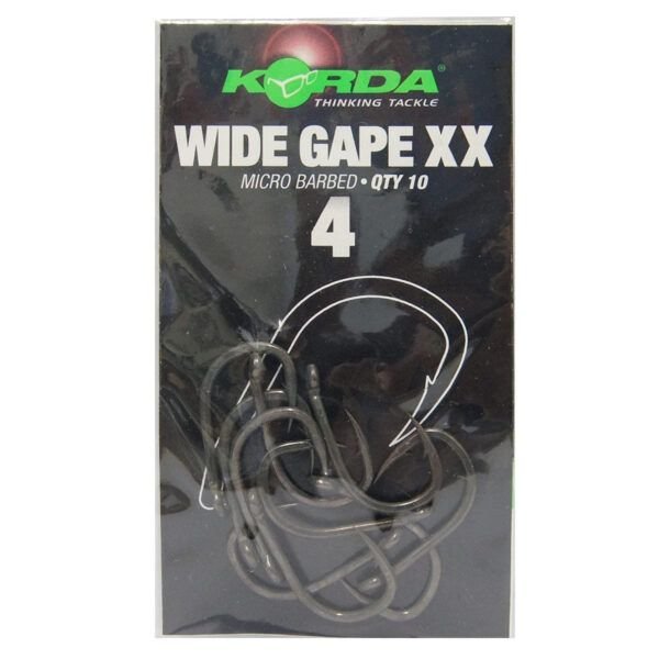 Korda Wide Gape XX Nº4 Micro Barbed - Imagen 2