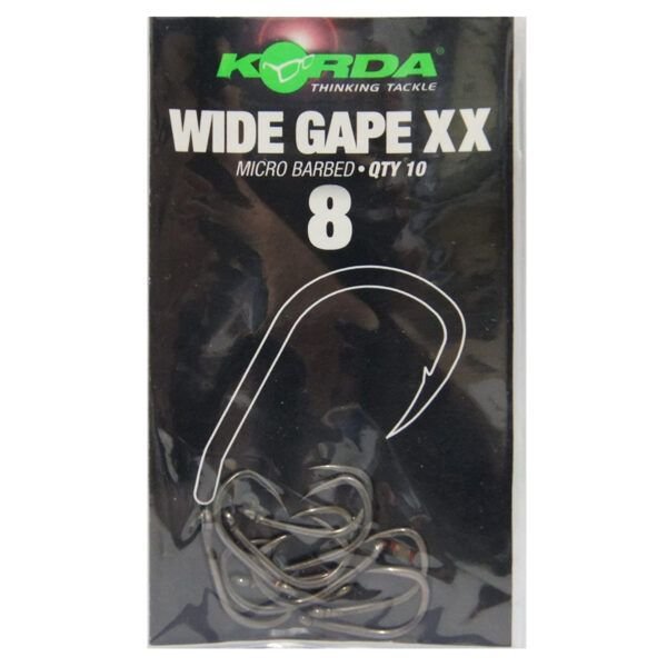 Korda Wide Gape XX Nº8 Micro Barbed - Imagen 2