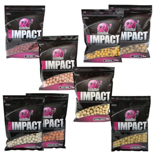 Mainline High Impact Banoffee Boilies 16mm 1kg - Imagen 2