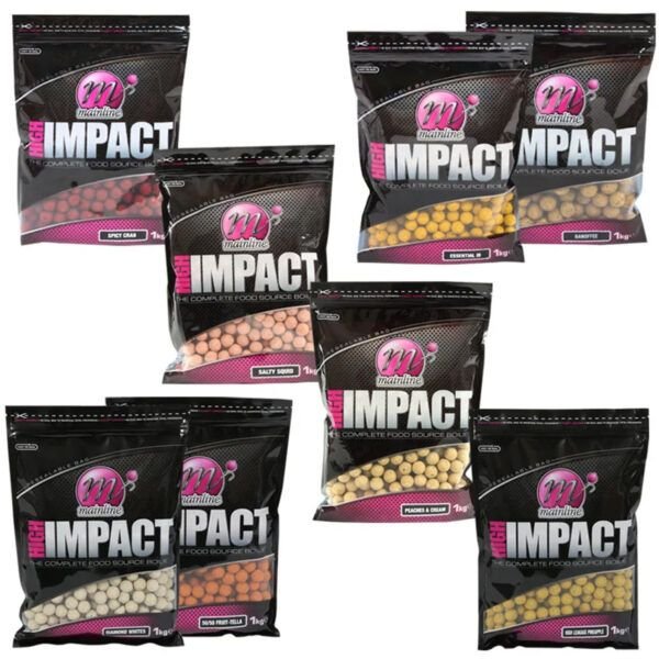 Mainline High Impact H.L. Pineapple Boilies 16mm 1kg - Imagen 2