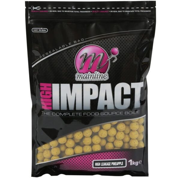 Mainline High Impact H.L. Pineapple Boilies 16mm 1kg