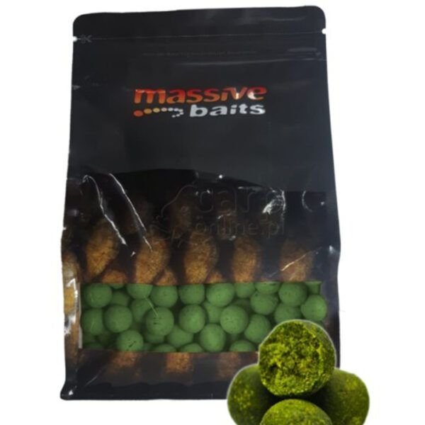 Massive Baits Boilie Green Mulberry 18mm 1kg - Imagen 2