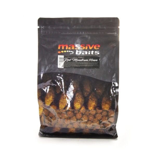 Massive Baits Limited Edition Boilies Red Monstrum 14mm 1kg - Imagen 2