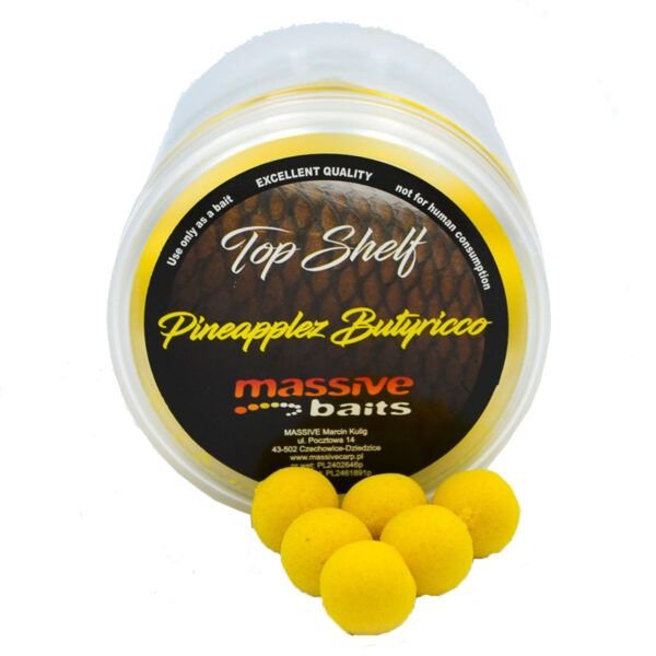 Massive Baits Pop-Ups Pineapplez Butyricco 14mm 200ml