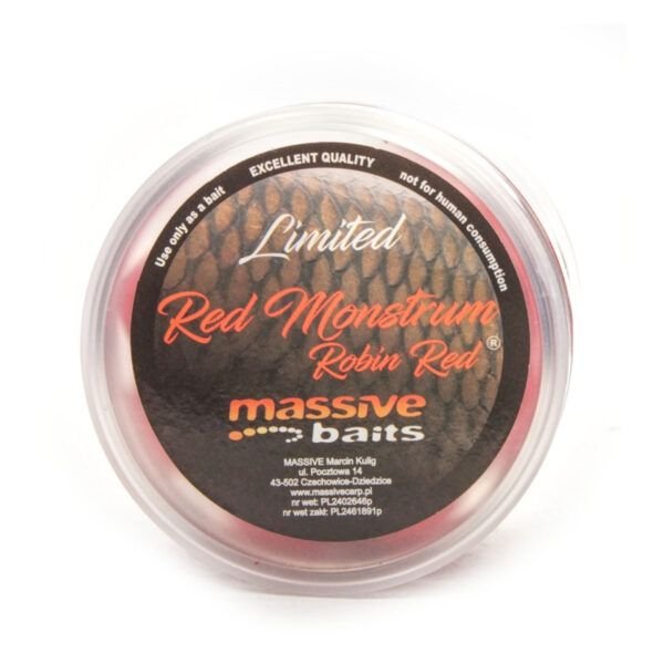 Massive Baits Pop Ups Red Monstrum Robin Red 18mm 200gr