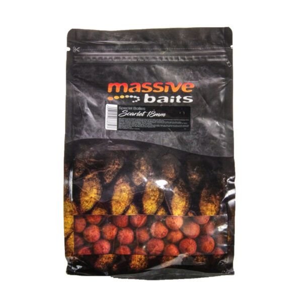 Massive Baits Special Boilies Scarlett Robin Red 18mm 1kg