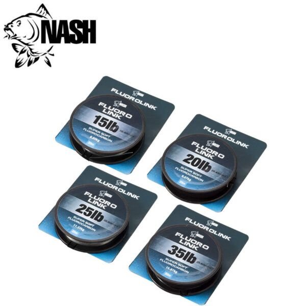 Nash Fluorolink 15lb 0.40mm 20m - Imagen 2