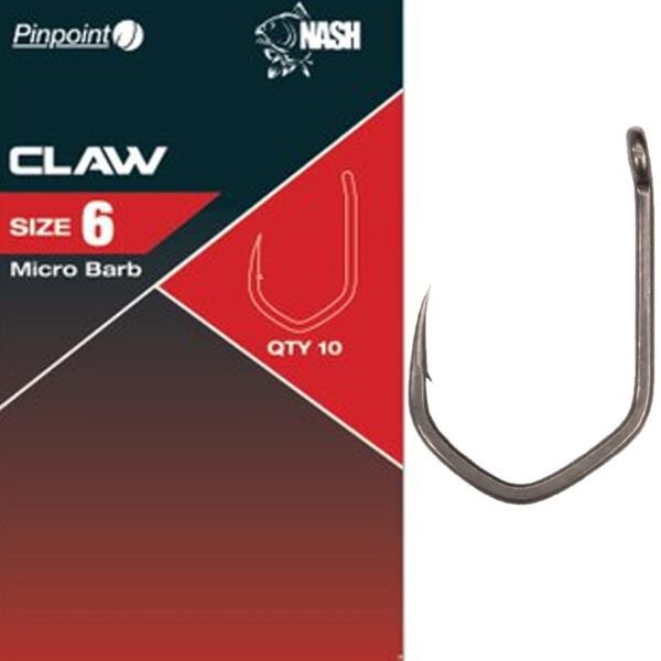 Nash Pinpoint Claw Micro Barbed Size 6