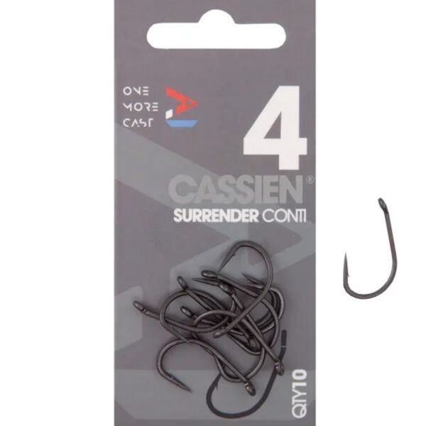 One More Cast Cassien Surrender Boilie Hooks Size 2 - Imagen 5