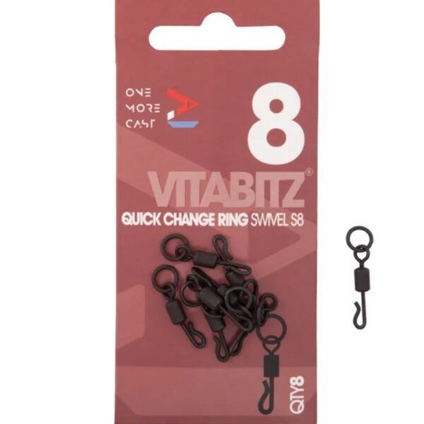 One More Cast Vitabitz QC Ring Swivel Size 8 - Imagen 3