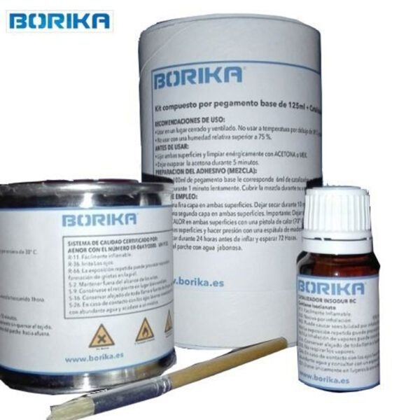 Pack Borika Completo.1 (2 pegatinas+Soporte sonda+Brazo Transductor+Pegamento)