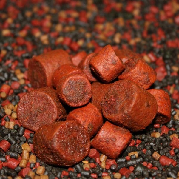 Pro Elite Baits Fluminow Hook Pellets Robin Red 14/20mm 200ml - Imagen 2