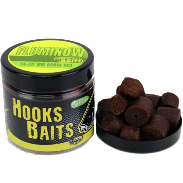 Pro Elite Baits Fluminow Hook Pellets Robin Red 14/20mm 200ml