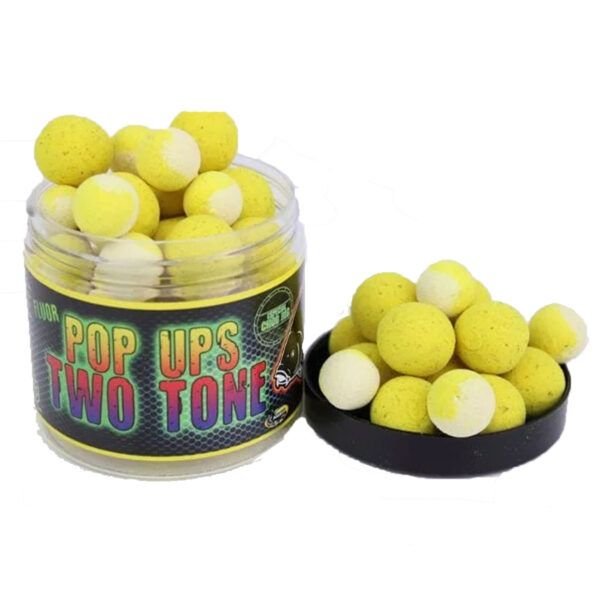 Pro Elite Baits Pop Ups Fluoro Pineapple & Scopex 14/20mm